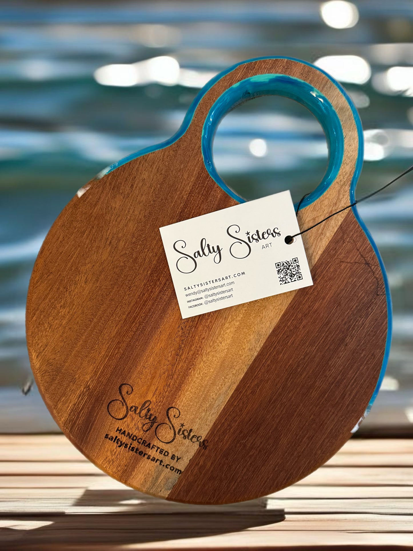 "Bora Bora Beach" Serveware Board