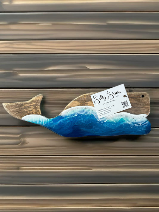 “Come Sail a Whale” Serveware Board