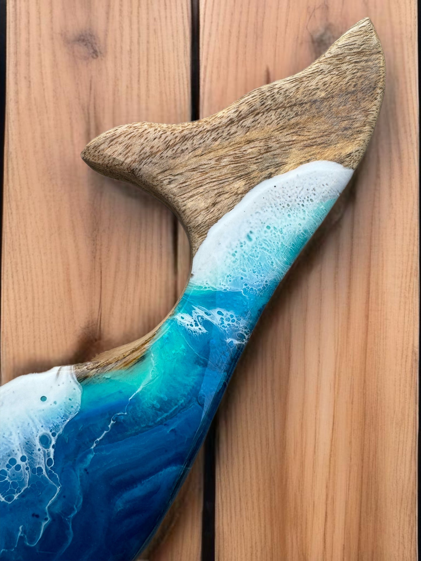 "Poseidon" Whale Home Decor